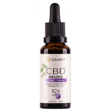 GAIAVIT CBD Neuro Kendervirág kivonat 5+2%, 30ml vitamin és táplálékkiegészítő
