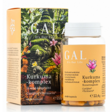 Gal Kurkuma-komplex 60 kapszula vitamin és táplálékkiegészítő