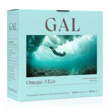 Gal Omega-3 Eco 60 db kapszula ÚJ 700mg Omega-3 1 kapszulában vitamin és táplálékkiegészítő