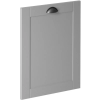 Gala-Meble Linea Grey D45FZN mosogatógép előlap, szürke / fehér