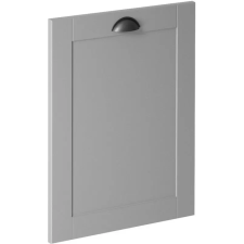 Gala-Meble Linea Grey D45FZN mosogatógép előlap, szürke / fehér bútor