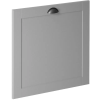 Gala-Meble Linea Grey D60FZN mosogatógép előlap, szürke / fehér