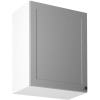 Gala-Meble Linea Grey G60-PL felső konyhaszekrény, szürke / fehér