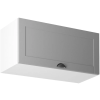 Gala-Meble Linea Grey G80K felső konyhaszekrény, szürke / fehér