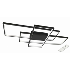  Galaxis Hidra fekete LED távirányítós mennyezeti lámpa 126W világítás