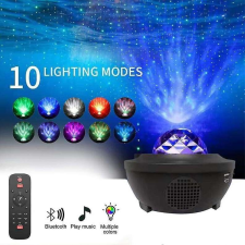 Galaxis LED projektor és Bluetooth hangszóró éjjeli fény