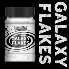  Galaxy Flakes 100ml Merkur fehér dekorációs kellék