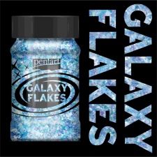 Galaxy Flakes 100ml Uránusz kék dekorációs kellék