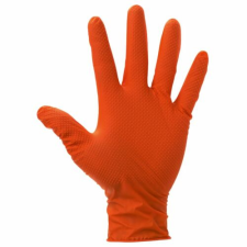 Galaxy NITRILE DIAMOND ORANGE egyszerhasználatos kesztyű védőkesztyű