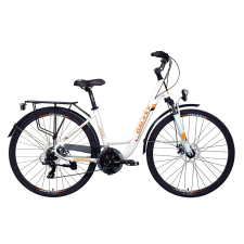 GALAXY TL620 női kerékpár fehér-narancs mtb kerékpár