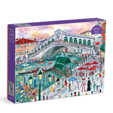 Galison 1500 darabos Velencei puzzle Michael Storrings mintával puzzle, kirakós