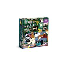 Galison 500 db-os puzzle - Lounge Dogs (75758) puzzle, kirakós