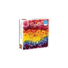Galison 500 db-os puzzle - Rainbow Summer Flowers (61430) puzzle, kirakós