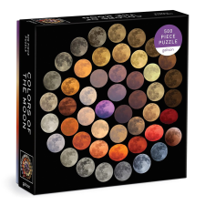Galison hold színei 500 darabos puzzle puzzle, kirakós
