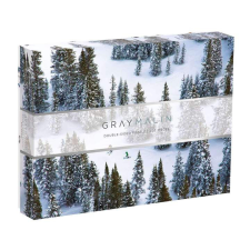Galison Kétoldalas puzzle Snow Grey Malin 500 db puzzle, kirakós