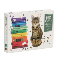 Galison Puzzle 2 db-os készlet A puzzle királynője 650 db puzzle, kirakós