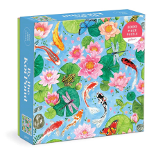 Galison Puzzle tó Koi pontyokkal 1000 db puzzle, kirakós