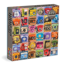 Galison Puzzle Troy Litten Eastern Bloc Telefonok 500 db puzzle, kirakós