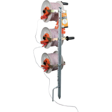 Gallagher rögzítőoszlop 3 kényelmi orsóval, 400 m-es Vidoflex-szel autóalkatrész