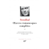 Gallimard Oeuvres romanesques completes 3 | Stendhal