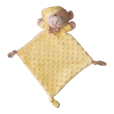  Gamberritos szundikendõ plüss buborékos anyagú hálósapkás maci sárga 9353 bébiplüss