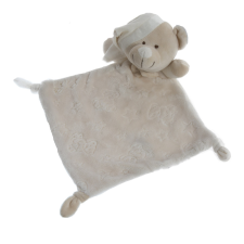  Gamberritos szundikendõ plüss maci és csillagmintás hálósapkás maci bézs 10877 plüssfigura