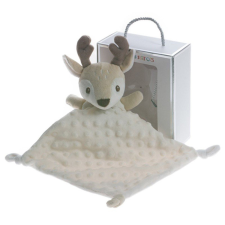 Gamberritos szundikendő plüss buborékos anyagú bézs szarvas 10770 bébiplüss