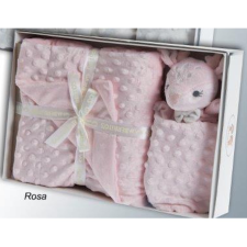  Gamberritos takaró - plüss 80x110cm - szundikendõvel rózsaszín 10887 babaágynemű, babapléd