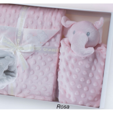 Gamberritos takaró - wellsoft 80x110cm - szundikendővel rózsaszín 10763 babaágynemű, babapléd