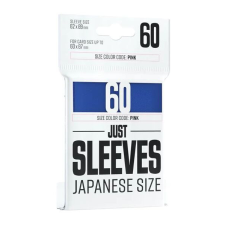 Gamegenic Just Sleeves - japán méret kék (60 borító) kártyajáték