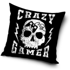  Gamer Crazy párnahuzat 40x40 cm lakástextília