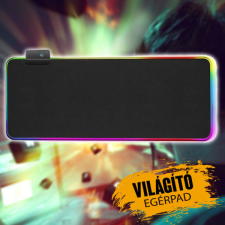 Gamer egérpad RGB egérpad