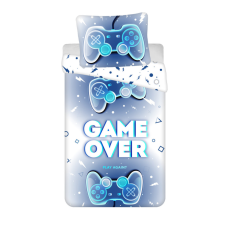 Gamer Game Over ágyneműhuzat 140×200cm, 70×90 cm lakástextília