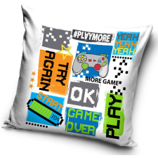 Gamer párna, díszpárna 40*40 cm lakástextília