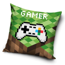  Gamer párna, díszpárna 40x40 cm lakástextília