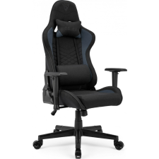  Gamer szék SENSE7 Spellcaster szövet fotel, fekete-kék. forgószék