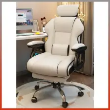 GamerElegance GamerElegance lábtartós szék fehér holm8092 forgószék