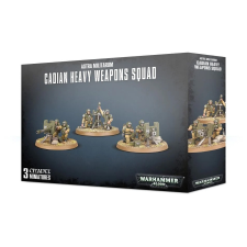 GAMES WORKSHOP Astra Militarum: Cadian Heavy Weapon Squad minifigurák társasjáték