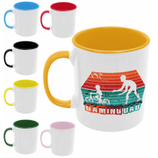  Gaming Dad - Színes Bögre bögrék, csészék