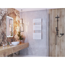 Gamma Design classic törölközőszárító radiátor 50cm x 120cm, fehér fűtőtest, radiátor