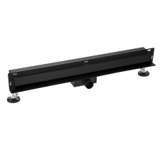 Gamma fali zuhanylefolyó - fekete - 100 cm építőanyag