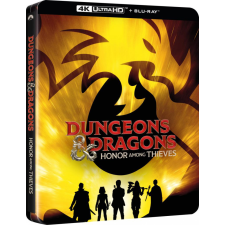 Gamma Home Entertainment John Francis Daley - Dungeons &amp; Dragons: Betyárbecsület (UHD + BD) - limitált, fémdobozos változat (steelbook) - Blu-ray egyéb film