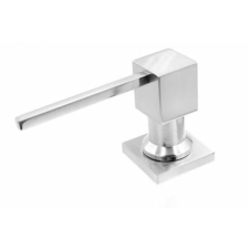 Gamma Kwadra folyadékadagoló inox, beépíthető fürdőkellék