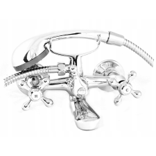  Gamma Retro CZ1 kádtöltő csaptelep + zuhanyrózsa - króm csaptelep