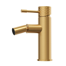 Gamma Roy Pro bidé csaptelep szálcsiszolt arany, beépíthető csaptelep