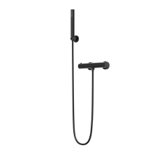 Gamma ROY PRO termosztatikus fali zuhany csaptelep, matt fekete, beépíthető csaptelep