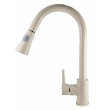 Gamma Taru konyhai csaptelep bézs-szemcsés, beépíthető csaptelep