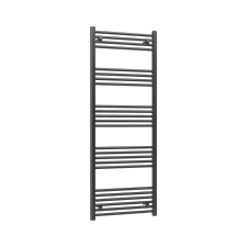 Gamma Törölközőszárító radiátor, Basic 50cm x 140cm, fekete fűtőtest, radiátor