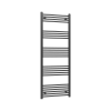 Gamma Törölközőszárító radiátor, Basic 60cm x 130cm, fekete
