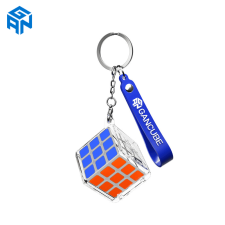 Gan 328 kulcstartó 3x3 kocka grey base kreatív és készségfejlesztő